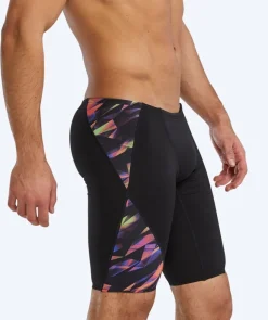 New TYR lange badebukser til mænd - Blade Splice Triadic - Sort/multi