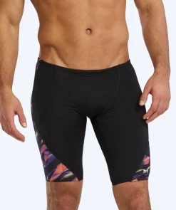 New TYR lange badebukser til mænd - Blade Splice Triadic - Sort/multi
