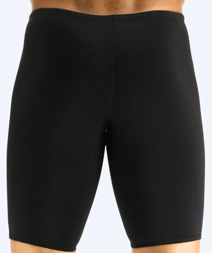 Clearance TYR lange badebukser til mænd - Durafast Elite Solid - Sort