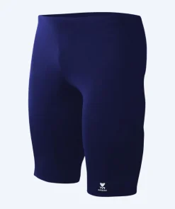 TYR lange badebukser til mænd - Durafast Elite Solid - Mørkeblå