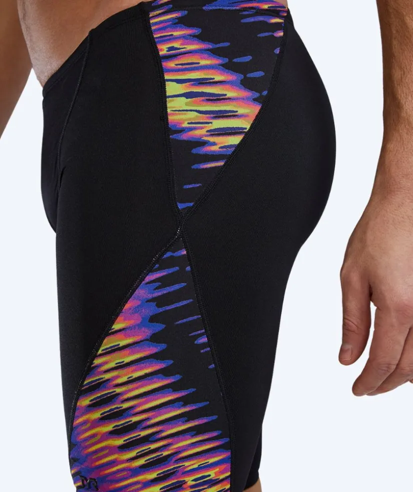 New TYR lange badebukser til mænd - Evolved Blade Splice - Sort/multi