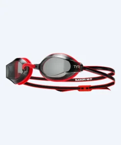 Sale TYR svømmebriller - Blackops 140 EV - Rød/sort