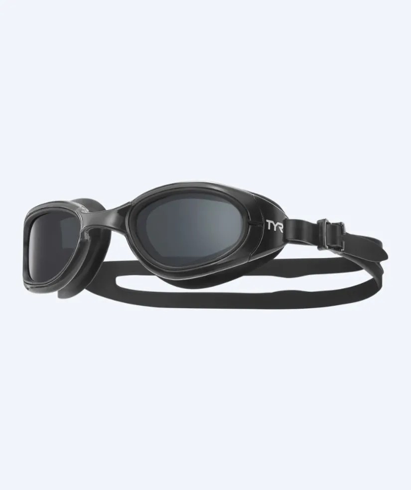 Outlet TYR svømmebriller - Special Ops 2.0 - Sort (Smoke linse)