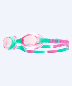 Discount TYR svømmebriller til børn - Swimple - Grøn/pink