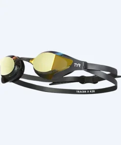 Outlet TYR svømmebriller - Tracer-X Racing RZR Mirrored - Sort/guld