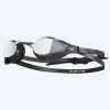 Hot TYR svømmebriller - Tracer-X Racing RZR Mirrored - Sort/sølv