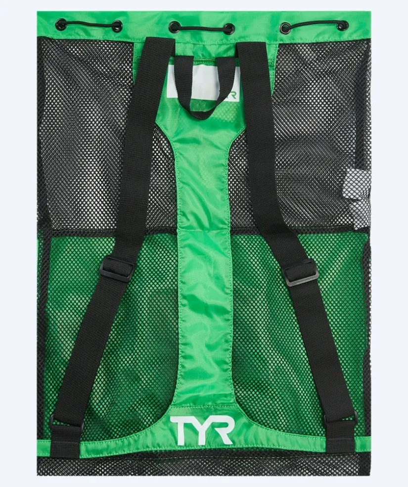 New TYR svømmenet - Big Mesh Mummy 40L - Grøn/sort