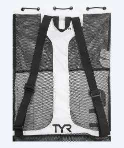 New TYR svømmenet - Big Mesh Mummy 40L - Hvid/sort