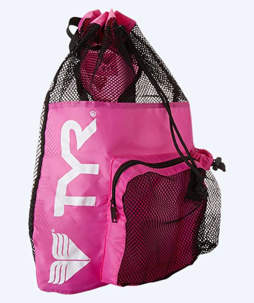 Online TYR svømmenet - Big Mesh Mummy 40L - Lyserød