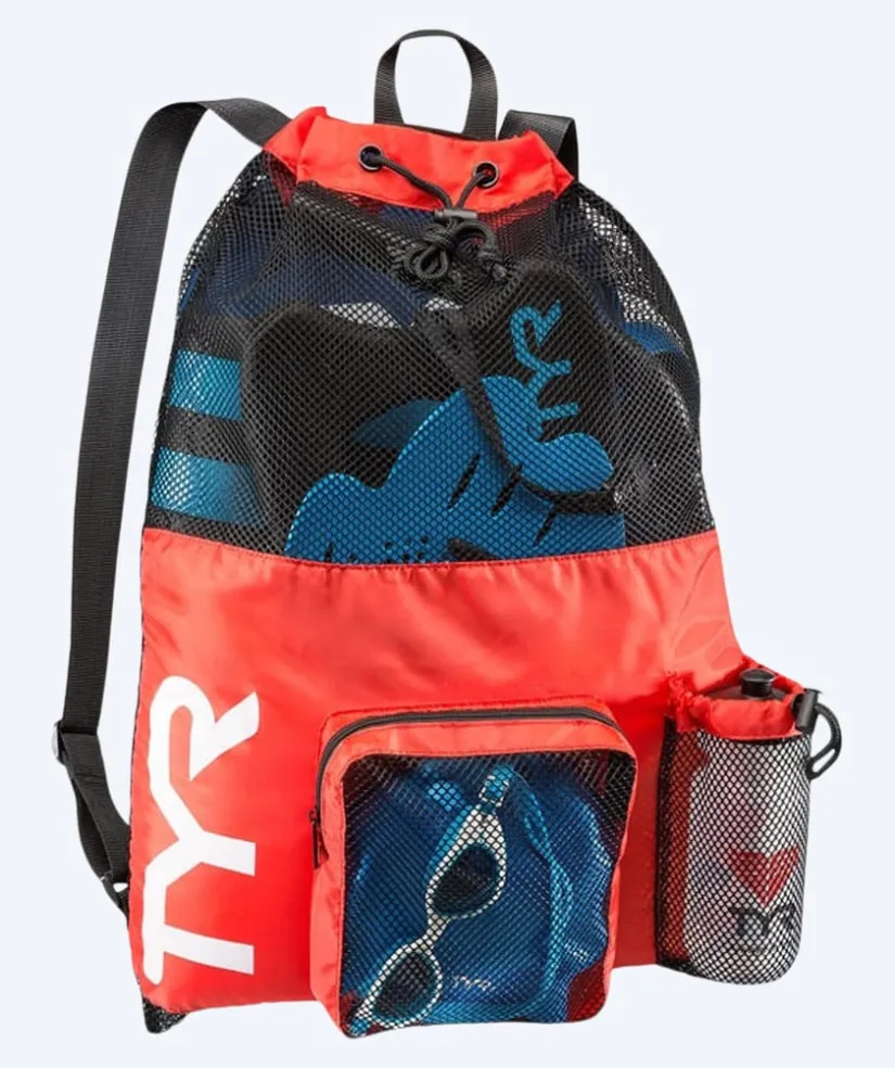 Clearance TYR svømmenet - Big Mesh Mummy 40L - Rød