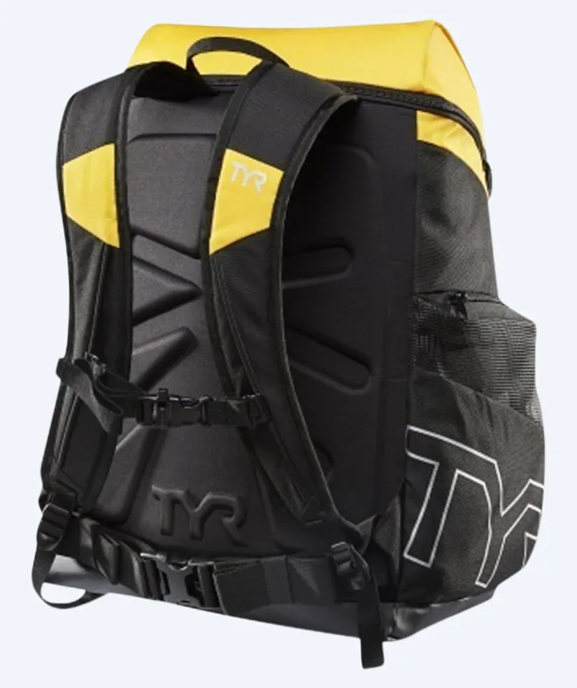 Sale TYR svømmetaske - Alliance Team 45L - Sort/gul