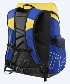Best TYR svømmetaske - Alliance Team 45L - Blå/gul
