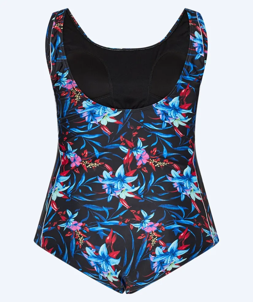 New Watery badedragt i plus size til damer - Marilla - Arvia Blue