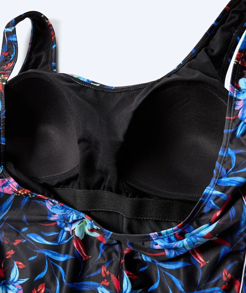 New Watery badedragt i plus size til damer - Marilla - Arvia Blue