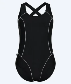New Watery badedragt i plus size til damer - Kaito - Sort/hvid