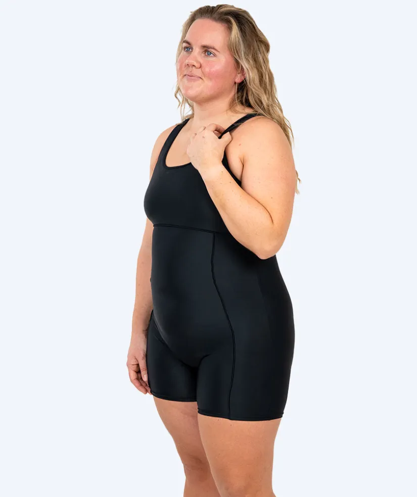 New Watery badedragt med ben til damer - Tirta - Sort