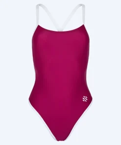 Hot Watery badedragt til damer - Eco Sunkissed Solid - Ruby Red