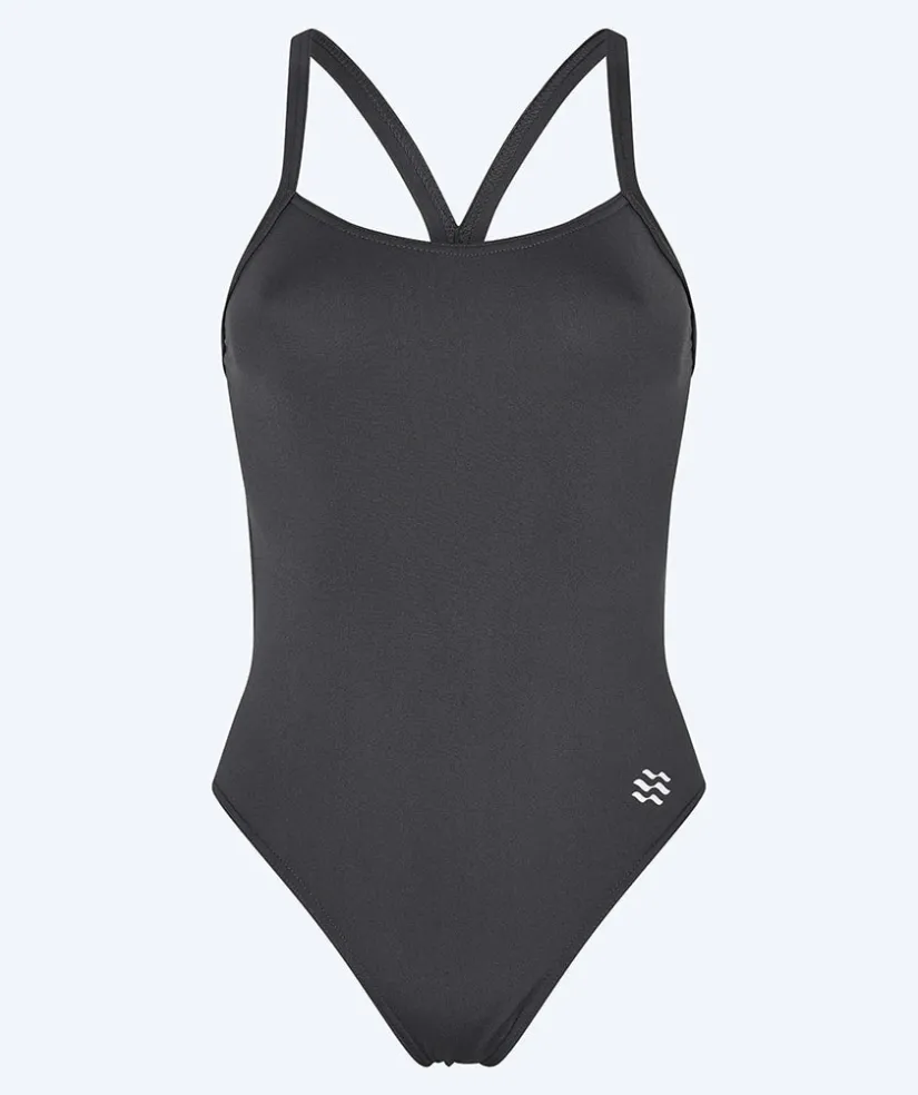 Outlet Watery badedragt til damer - Eco Freestyler - Bone Grey