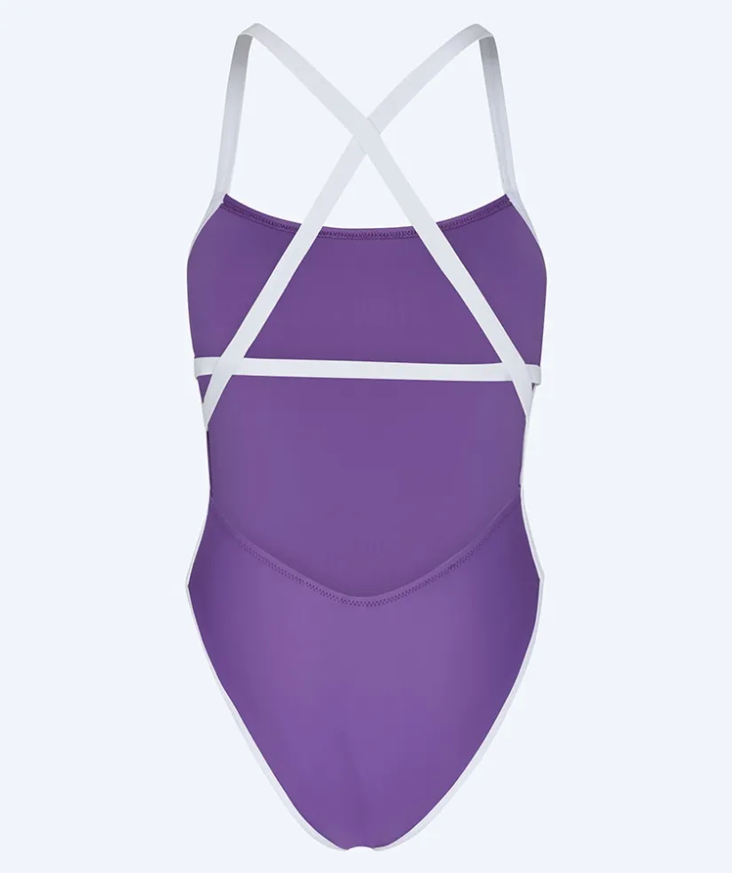 Outlet Watery badedragt til damer - Eco Sunkissed Solid - Rubin Purple