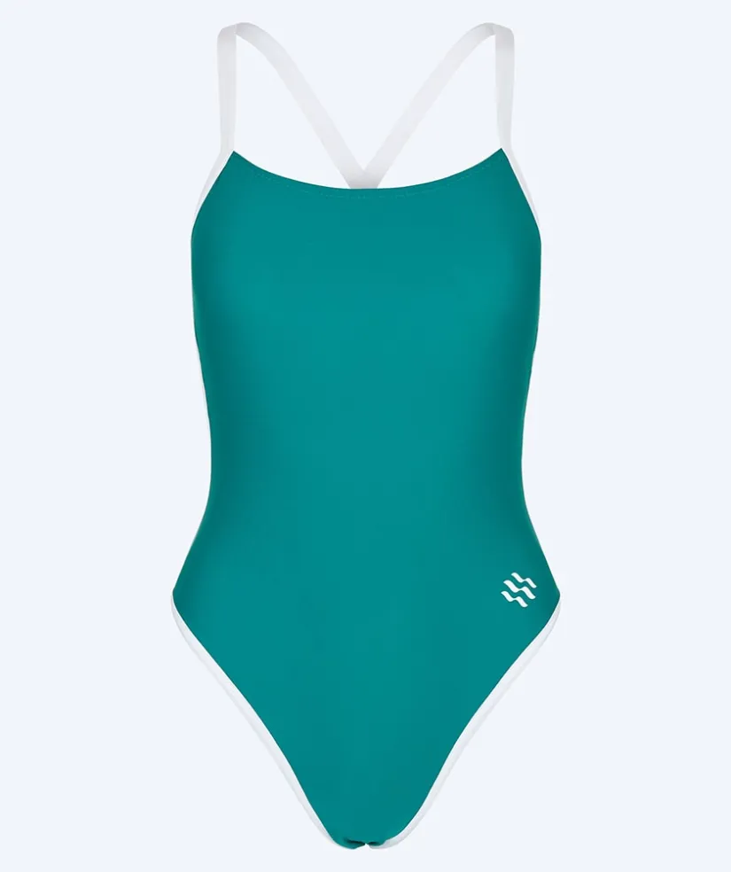 Best Watery badedragt til damer - Eco Sunkissed Solid - Vermont Green