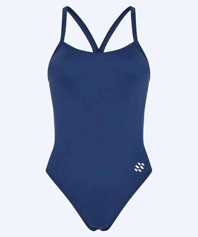 Discount Watery badedragt til damer - Eco Freestyler - Nordic Blue