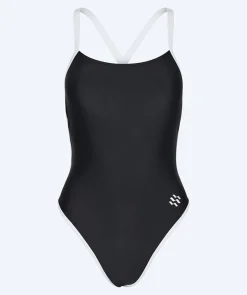 Watery badedragt til damer - Eco Sunkissed Solid - Sort