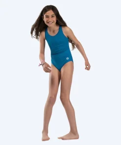 New Watery badedragt til piger - Eco Poolparty - Nordic Blue