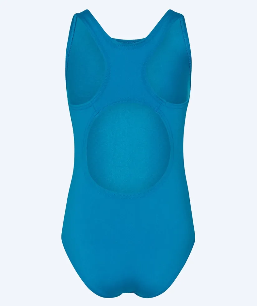 New Watery badedragt til piger - Eco Poolparty - Nordic Blue