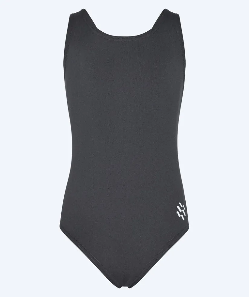Outlet Watery badedragt til piger - Eco Poolparty - Bone Grey
