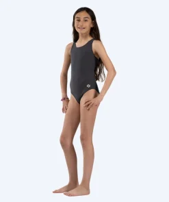 Outlet Watery badedragt til piger - Eco Poolparty - Bone Grey