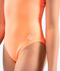 Hot Watery badedragt til piger - Freestyler Solid - Coral