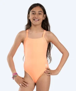 Hot Watery badedragt til piger - Freestyler Solid - Coral