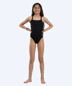 Outlet Watery badedragt til piger - Freestyler Solid - Sort