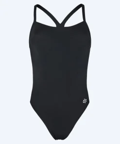 Outlet Watery badedragt til piger - Freestyler Solid - Sort