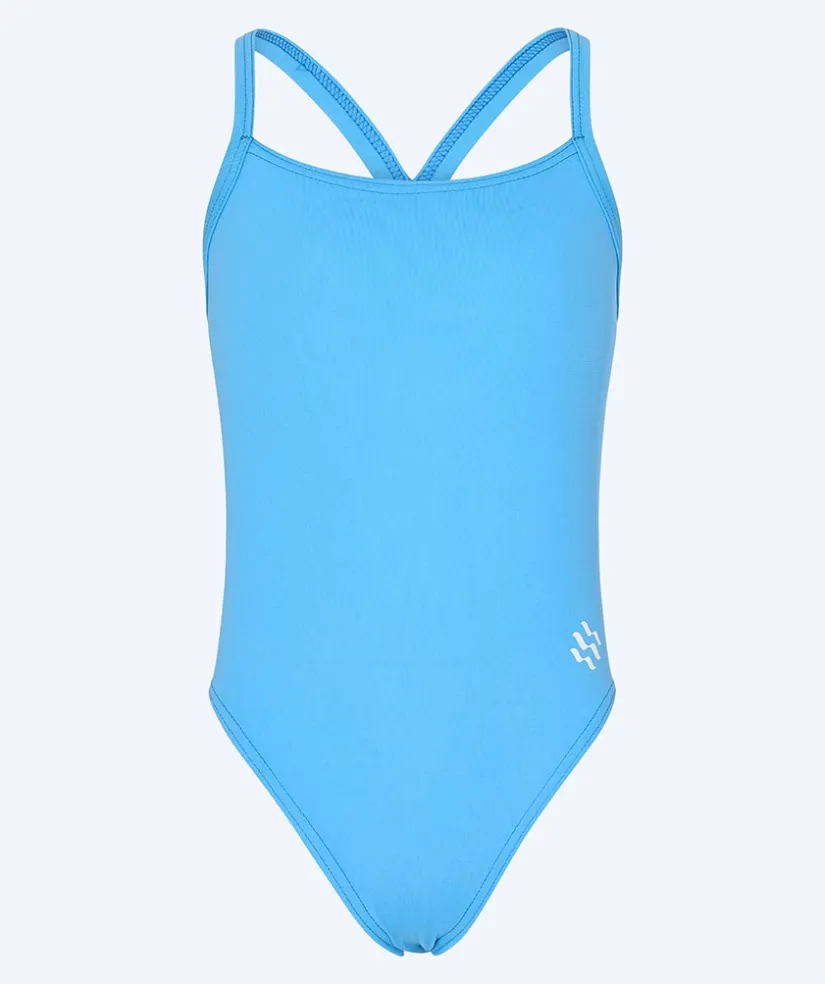 Hot Watery badedragt til piger - Freestyler Solid - Electric Blue