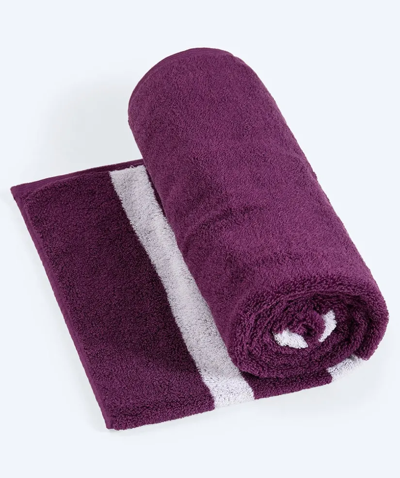 New Watery badehåndklæde - Heat Swim Bomuld - Hydra Purple