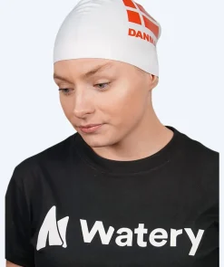 Best Watery badehætte - Denmark - Hvid