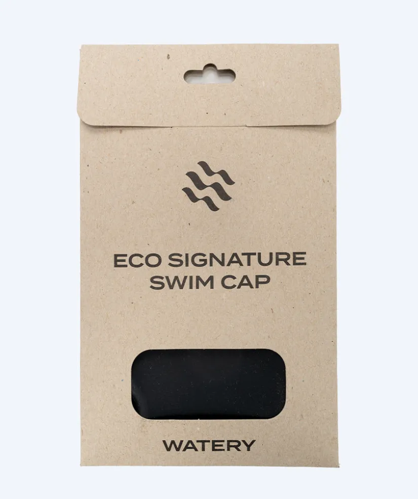 Online Watery badehætte - Eco Signature - Sort (30% genanvendt)