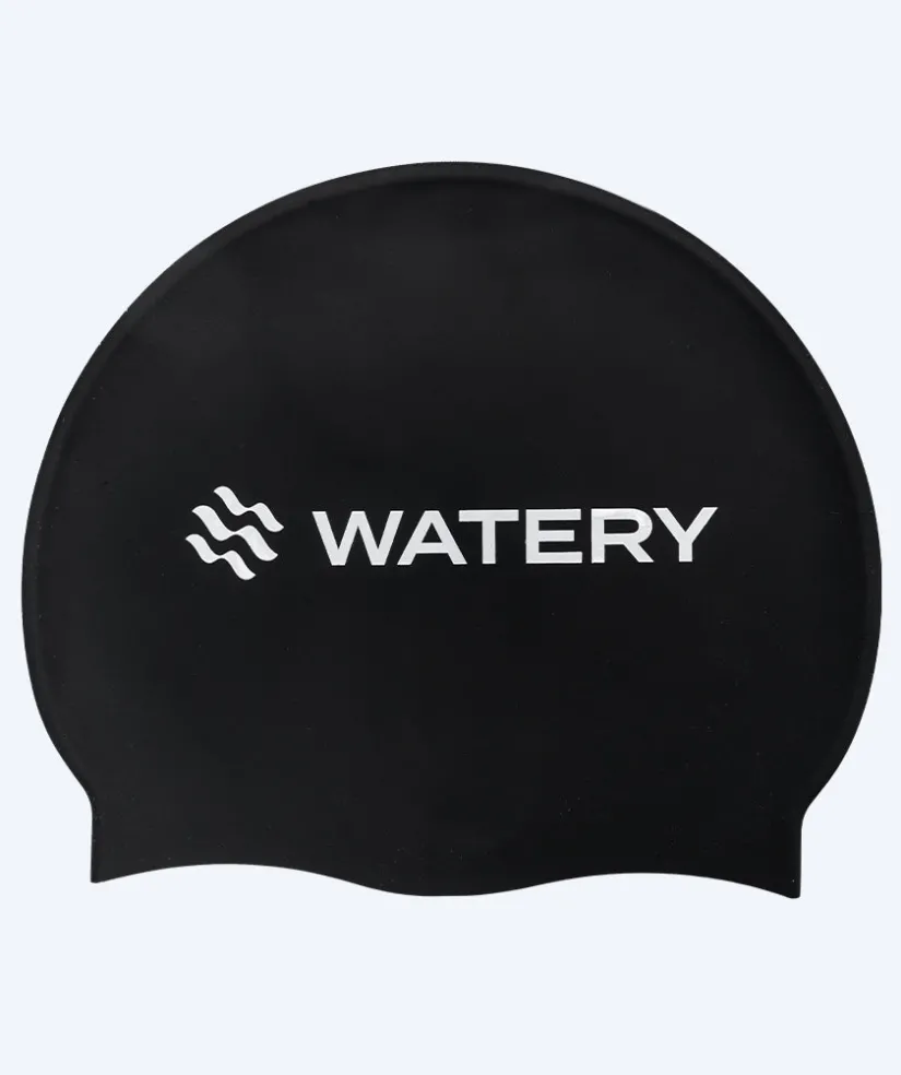 Online Watery badehætte - Eco Signature - Sort (30% genanvendt)
