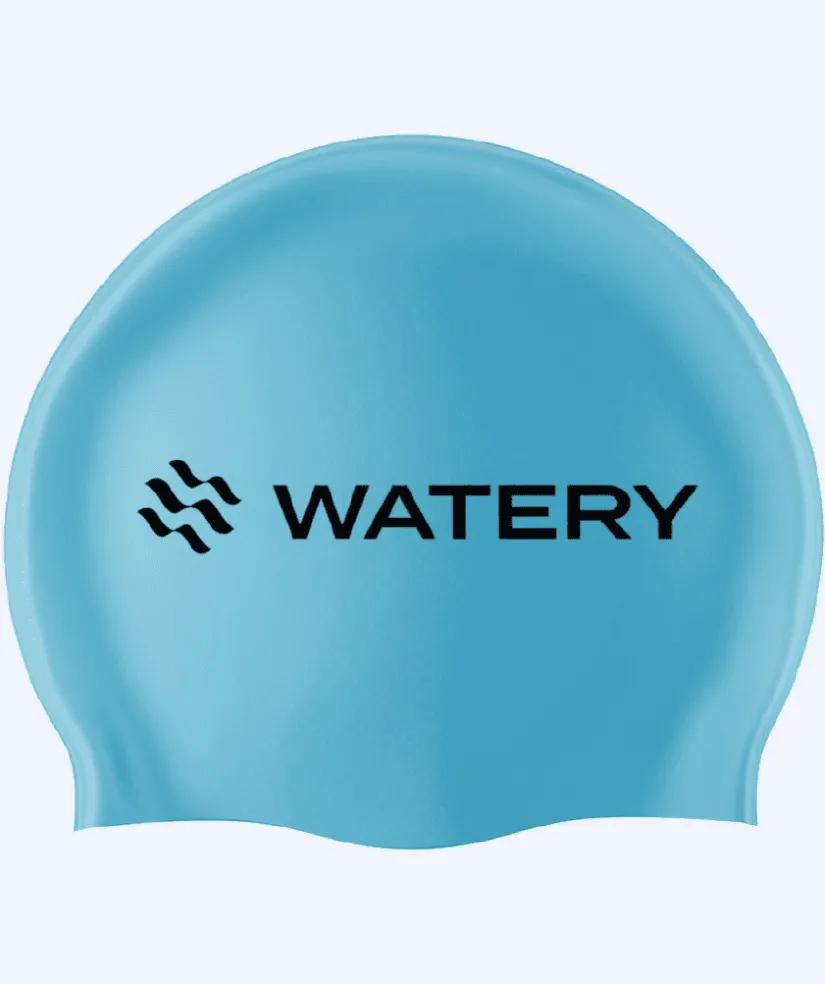 Discount Watery badehætte (fra 10 år) - Signature - Sky Blue