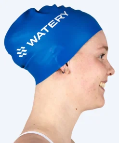 Outlet Watery badehætte (fra 10 år) - Signature - Royal Blue