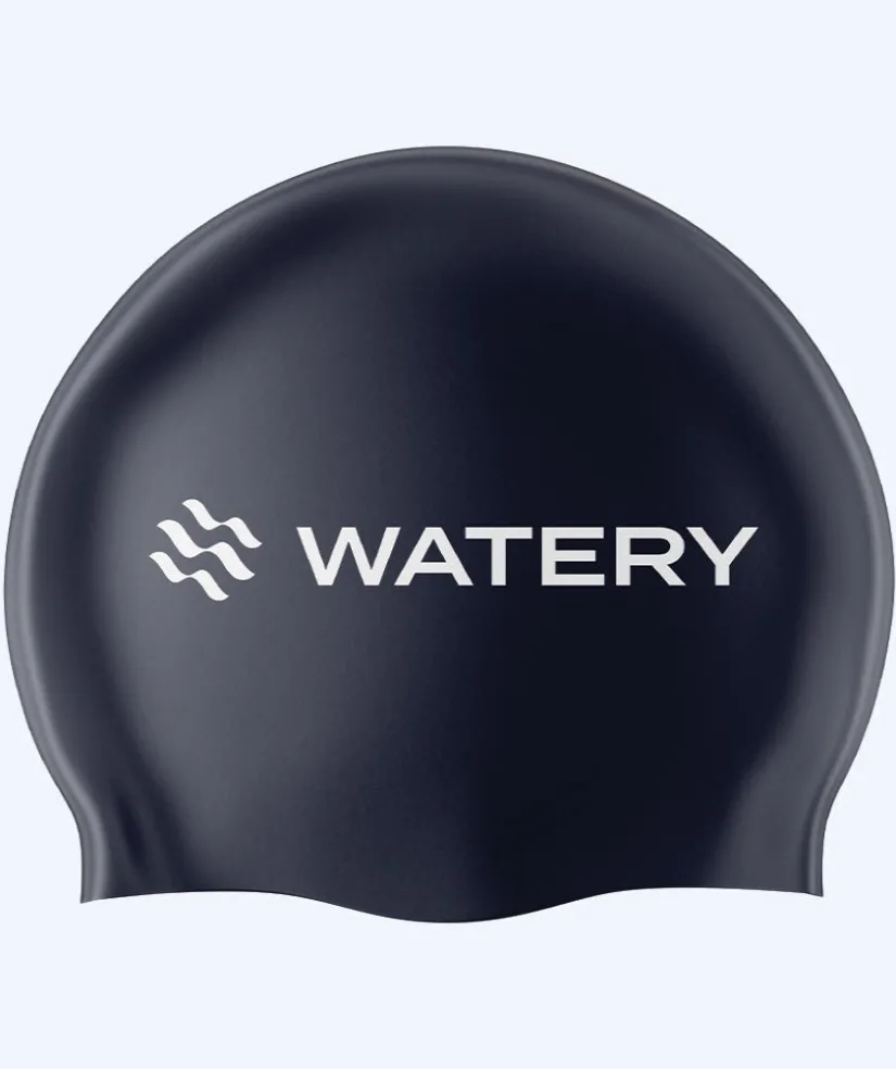 Watery badehætte (fra 10 år) - Signature - Mørkeblå