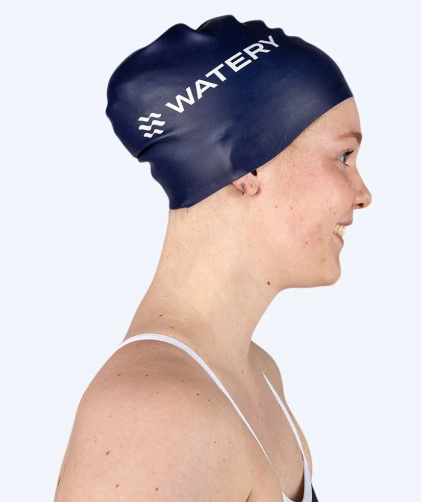 Watery badehætte (fra 10 år) - Signature - Mørkeblå