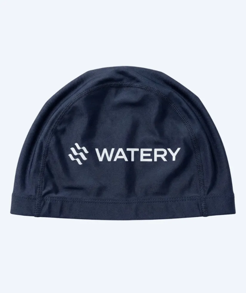 Online Watery badehætte (fra 10 år) - Signature Elastane - Mørkeblå