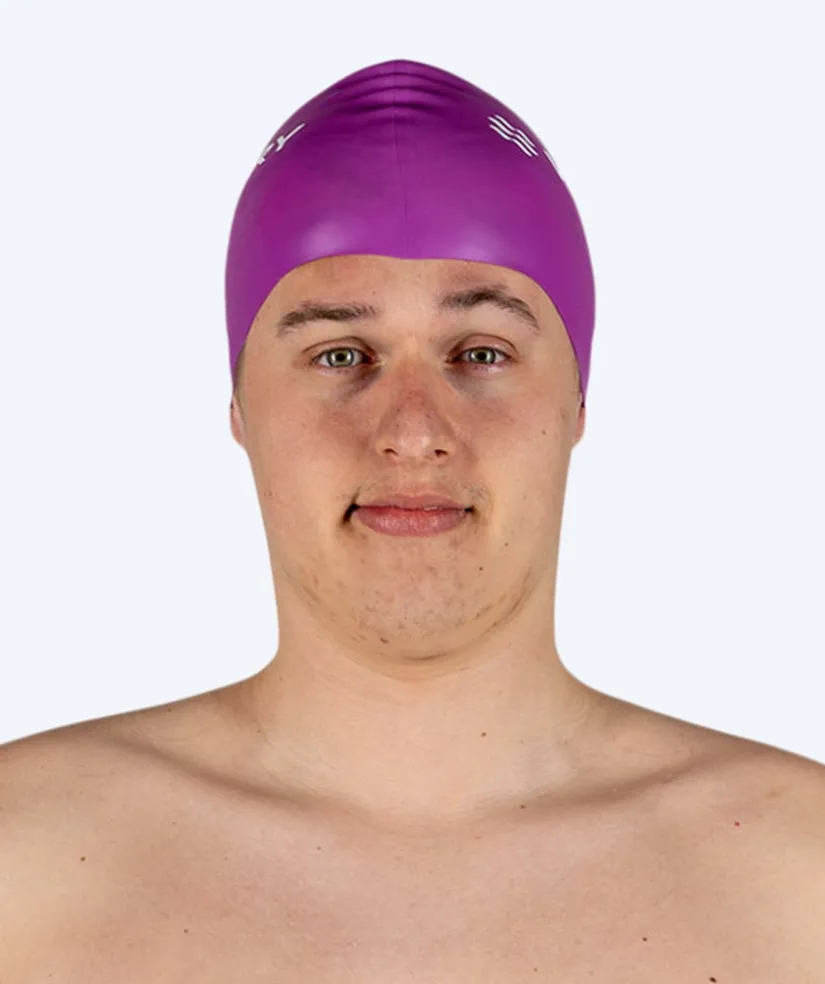 Online Watery badehætte (fra 10 år) - Signature - Violet