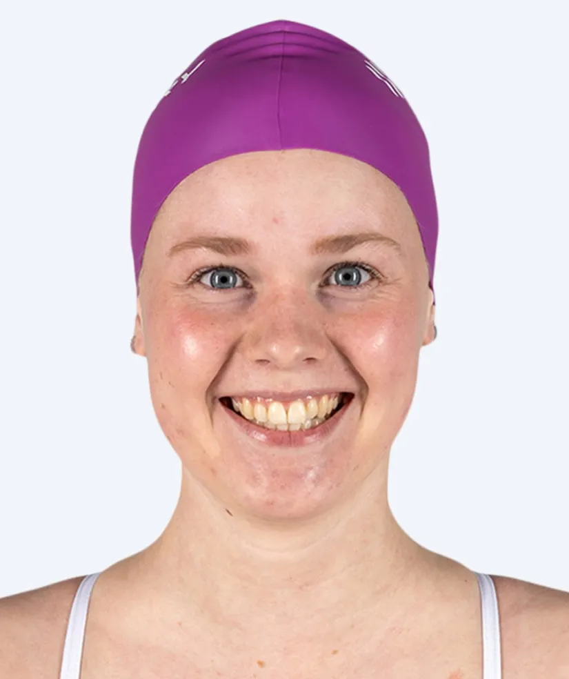 Online Watery badehætte (fra 10 år) - Signature - Violet