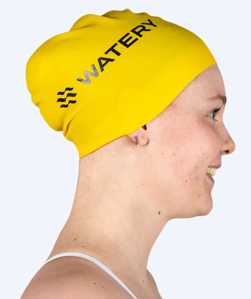 Sale Watery badehætte (fra 10 år) - Signature - Gul
