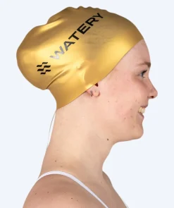 New Watery badehætte (fra 10 år) - Signature - Guld