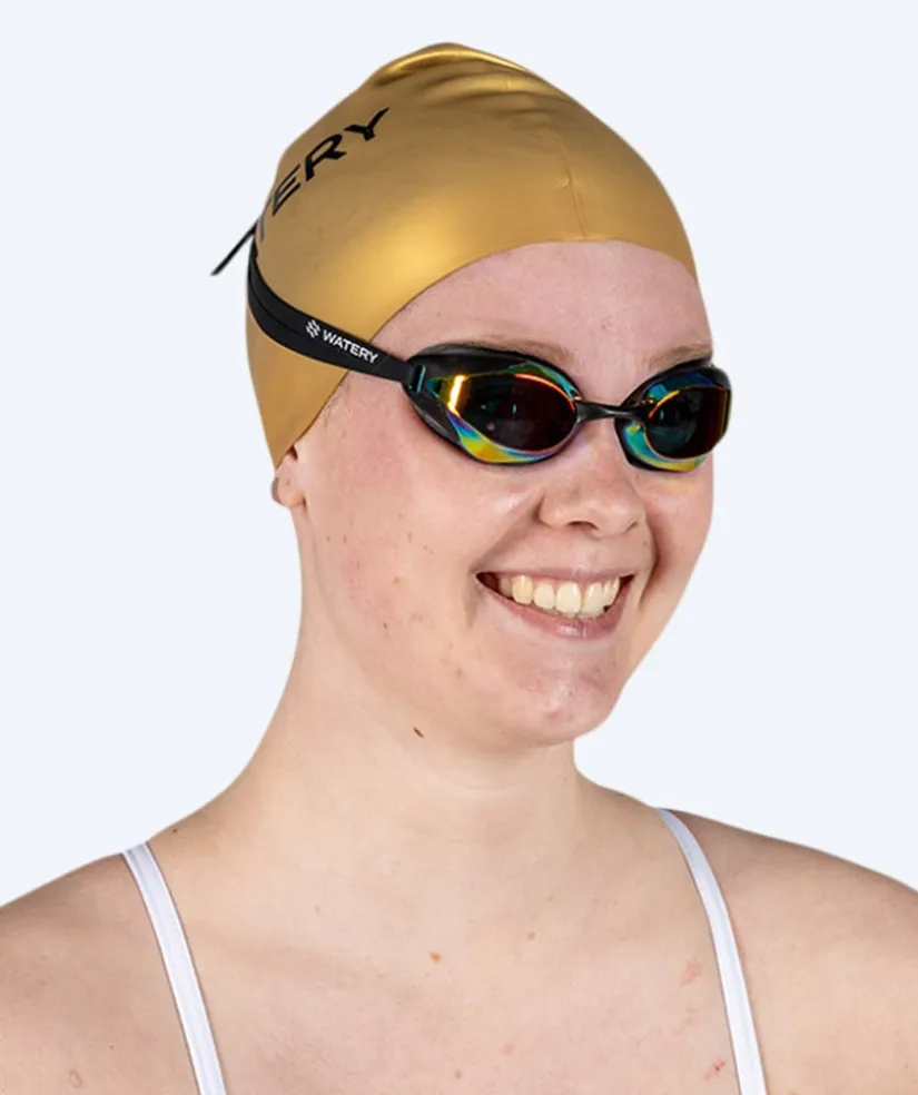 New Watery badehætte (fra 10 år) - Signature - Guld