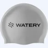 Clearance Watery badehætte (fra 10 år) - Signature Latex - Sølv